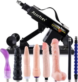 Auxfun® Basic Sexmachine Pakket Dimitri Met Dildo’s en verlengstukken — thumbnail 1