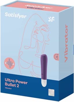 Satisfyer, minivibrator, 'Ultra Power Bullet 2', 10,5 cm, waterdicht, oplaadbaar, medische siliconen — thumbnail 6