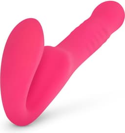 Teazers - Strapless Strap On Vibrator - Strapon - Pegging - Strapon Voorbinddildo - Voorbinddildo - Dildo - Dildo's - Roze — thumbnail 2
