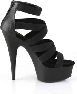 Pleaser - DELIGHT659 Hoge hakken - US 14 - 45 Shoes - Zwart — thumbnail 3