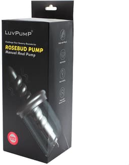 LuvPump - Rosebud Pomp - Manual Anaal Pomp - Dubbele Stimulatie - Messing Pomp Pistool — thumbnail 5