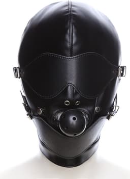 Hoofdmasker met afneembaar mondknevel — thumbnail 2