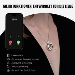 SnelShoppen - TOTWOO Vibrerende Ketting Touch met Afstandsbediening - Uniek Jubileumcadeau voor Hem of Haar - Modern Design in Zwart en Goud — thumbnail 1