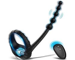 Penis-Seks-Lul-Vibrator-Koppel-Anaal-Butt-Plug-Prostaat-Massage-Speelgoed-voor-Mannen