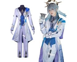 Fiamll Sunday Cosplay Honkai Star Rail Cosplay Sunday Costume Anime Fancy Dress Sunday Uniform Halloween Costume - ShopVlot