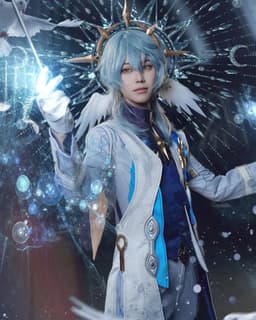 Fiamll Sunday Cosplay Honkai Star Rail Cosplay Sunday Costume Anime Fancy Dress Sunday Uniform Halloween Costume - ShopVlot — thumbnail 2