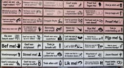 Jenga Spel - Sex spelletjes - Cadeau voor vriendin - Cadeau mannen verjaardag - Cadeaupakket - Geschenkset vrouw - Erotische geschenkset inc. Jenga, glijmiddel en hartjeskaarsjes-Partner — thumbnail 2