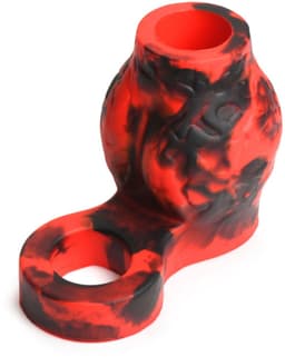 Creature Cocks - Hell Hound Ballstretcher - Rood — thumbnail 5