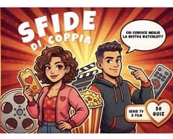 Quiz Spel voor Koppels over Films en Serie: 50 Vragen voor Ladies Night of Date Night