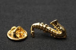 Saxofoon broche pin aansteker saxofon sax orkester Jazz Gold Mini — thumbnail 4
