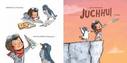 Träume fliegen hoch: Bilderbuch ab 3: Tiergeschichte vom Papierflieger basteln. Ein Kinderbuch über den Zusammenhalt von echten Freund*innen, der Kinderträume wahr werden lässt — thumbnail 2