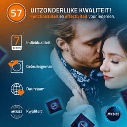 MY.SIZE Classic condooms maat 4 I 57 mm breed I 10 stuks standaard verpakking I premium condooms extra dun I condooms true to touch gossamer I dunne 0,07 mm wanddikte I condooms veganistisch — thumbnail 5