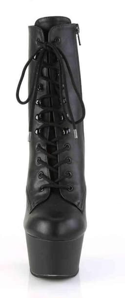 Pleaser - ASPIRE-1020 Plateau Laarzen, Paaldans schoenen - Paaldans schoenen - 39 Shoes - Zwart — thumbnail 2