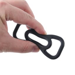 Banoch | Cockring set van zwart siliconen | 4 delig | penisring — thumbnail 9