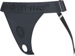 Strap-On-Me - Harness Unique - Strap-On Harnas - Voor dubbele penetratie - Grijs — thumbnail 3