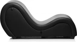 Kinky Seks Sofa Met Boeien en Positie Kussens - Zwart — thumbnail 2