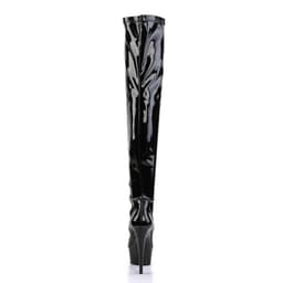 EU 45 = US 14 | DELIGHT-3000 | 6 Heel, 1 3/4 PF Thigh High Boot, Side Zip — thumbnail 4