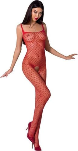 PASSION WOMAN BODYSTOCKINGS | Passion Woman Bs071 Bodystocking - Red One Size — thumbnail 1