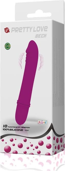 Pretty Love Beck - Mini Vibrator - Klein maar Fijn - 10 Vibratiestanden - Paars — thumbnail 14