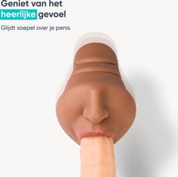 DailyPlay Pocket Pussy voor Man - Anouk – Blowjob Masturbator - TPE - Sex Toys Mannen en Koppels – Kunst Vagina - Nep Kut — thumbnail 9