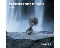 Boners Cockring En Ballstretcher - Grijs