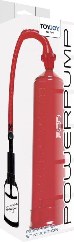 Toy Joy Power Pump - Penispomp - Rood - Ø 55 mm — thumbnail 5