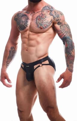 BL4CK by C4M - Dungeon - Jockstrap - Zwart — thumbnail 1