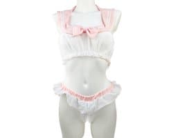BamBella ® Sexy Cosplay Rollenspel kleding - Onesize - outfit dames Matrozen pak roze