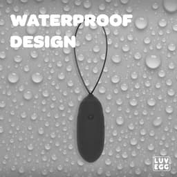 LUV EGG - Oplaadbaar Vibrerend Ei - Vibratie Eitje met Afstandsbediening (draadloos) - Oplaadbaar - Waterproof - Koppeltoy - Seksspeeltje - Sex Toys voor Vrouwen - Zwart — thumbnail 17