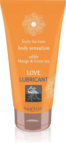 Shiatsu Love Eetbaar Glijmiddel - Mango & Groene Thee — thumbnail 1