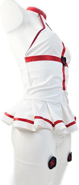 BamBella ® Sexy erotische zuster nurse verpleegster uniform - Maat S/M - Rollenspel kleding outfit dames — thumbnail 7