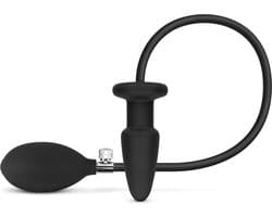 Opblaasbare Anaal Plug - Zwart