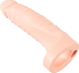 Realistixxx Double Fucker Opzet Dildo Vibrator - Rekbare Dubbele Penetratie Strapon Dildo - Strapon voor Mannen met Vibratie 18 cm — thumbnail 6