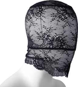 Banoch | Masker Lace | Zwart kant — thumbnail 1