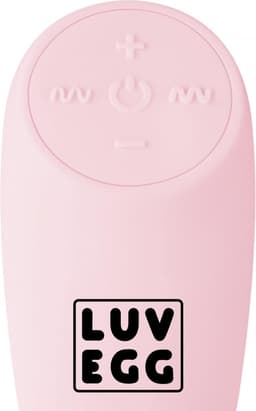 LUV EGG Vibrerend ei - Vibratie eitje met afstandsbediening (draadloos) - Koppeltoy - Roze — thumbnail 10