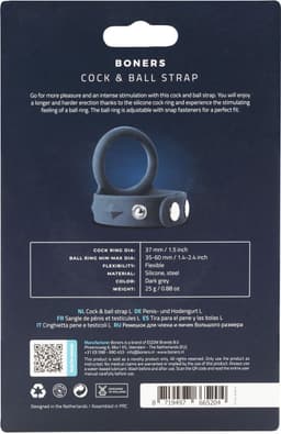 Boners Cock & Ball Strap - L — thumbnail 3