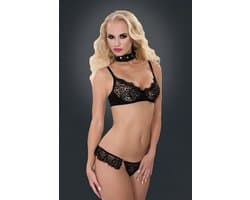 Guilty Pleasure BDSM Choker/Halsband GP COLLAR WITH STUDS Zwart