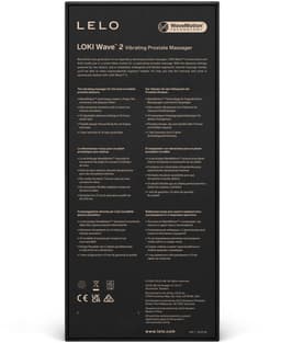 LELO LOKI Wave 2 – Prostaatstimulator – Waterdicht – 12 Genotsinstellingen – Black — thumbnail 9