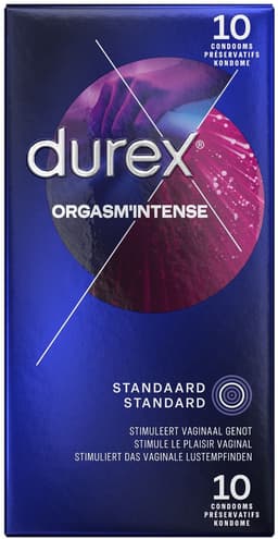 Durex - Orgasm Intense Condooms - 10 stuks — thumbnail 8
