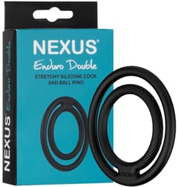 Nexus - Enduro - Dubbele Rekbare Cockring en Ballenring — thumbnail 3