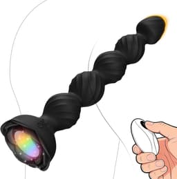 Daity Siliconen Anale Plug met Afstandsbediening en Vibratie – Anale Trainingsset voor Vrouwen – Anale Kralen en Trainerset – Anale Seksspeeltjes voor Volwassenen – Ontspanningshulpmiddel voor Mannen en Vrouwen — thumbnail 1