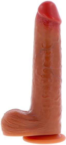 Foreskin Dildo Vibrerende Siliconen 25 cm — thumbnail 5
