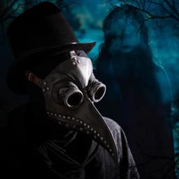 Middeleeuws Pest Dokter Masker met Lange Snavel voor Carnavalsfeesten — thumbnail 5
