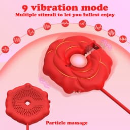 Daity Vibrator tepelklemmen met 9 vibratiestanden, vibratie voor vrouwen, seksspeeltje voor vrouwen met app-bediening, vibratorsets, seksspeeltje voor stellen, extreme seks, SM tepelstimulator — thumbnail 7