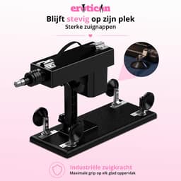 Compleet Khalifa Sex Machine Pakket met 8 Opzetstukken – Inclusief Dildo’s en Pocket Pussy – Seksmachine voor Mannen en Vrouwen – Neukmachine – Fuck machine – Discreet Verzonden — thumbnail 12
