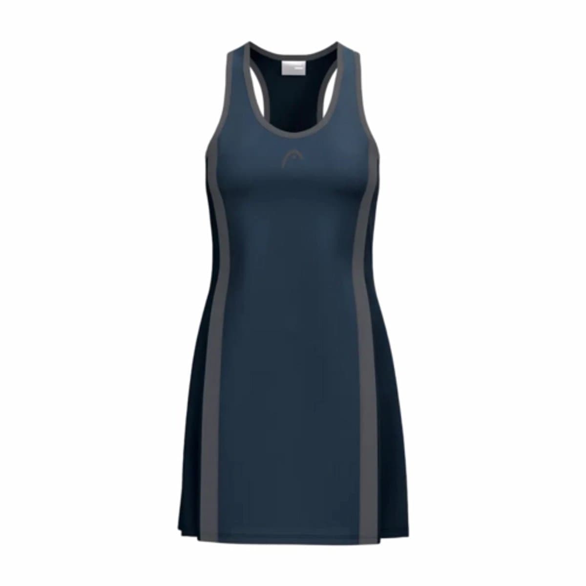 Tennisjurk HEAD Women Club 25 Dress Navy-XXL — afbeelding 1