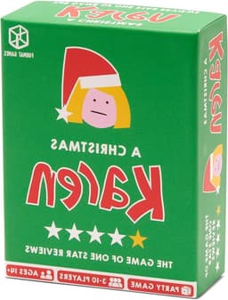 Kerst Karen Gezelschapsspel - Party Spel Bluffen - Feestelijke Avonden - Gebaseerd op Echte Reviews - 3-10 Spelers - Kerst Special — thumbnail 1