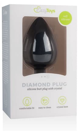 Diamond Plug Groot - Zwart — thumbnail 4