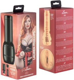Kiiroo Pocket Pussy Lauren Philips - Masturbator voor Man - Realistisch en Zacht - Geoptimaliseerd voor Keon en PowerBlow - FeelStar Masturbators — thumbnail 23