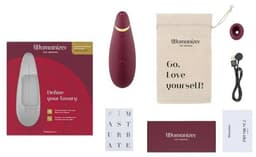 Womanizer Premium 2 - Luchtdrukvibrator - Bordeaux — thumbnail 7